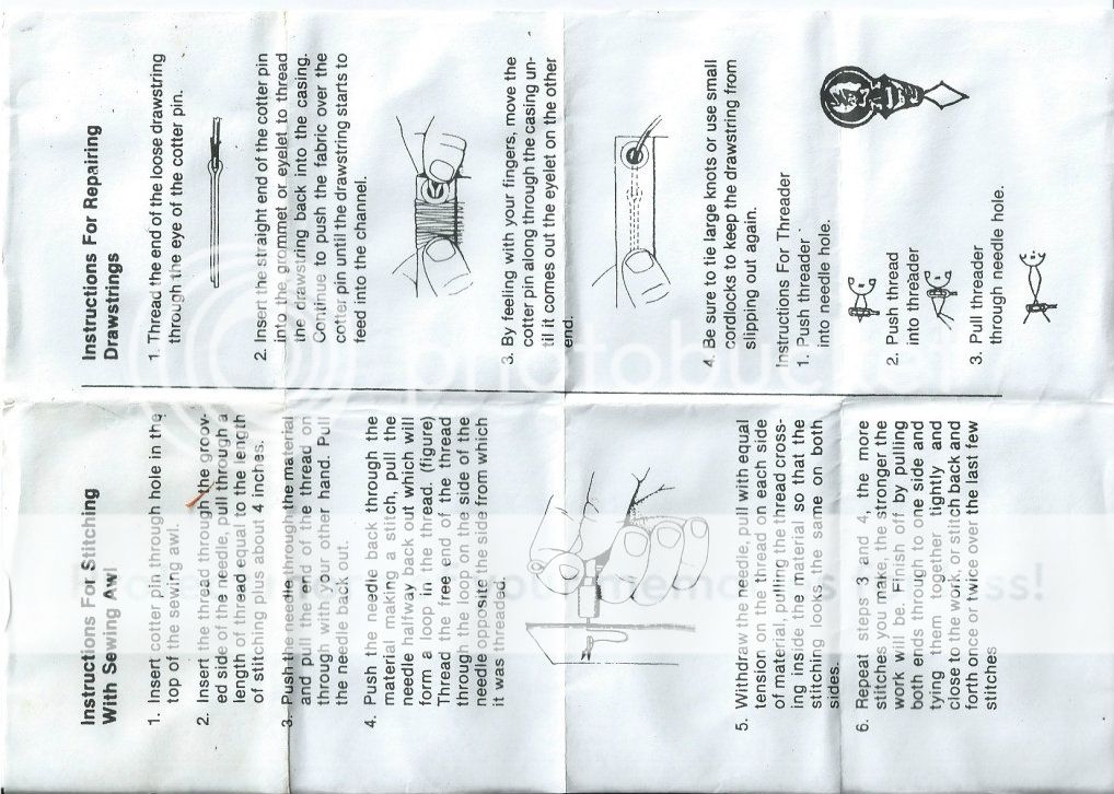 Speedy Stitcher or sewing awl, right for my needs? Zombie Squad