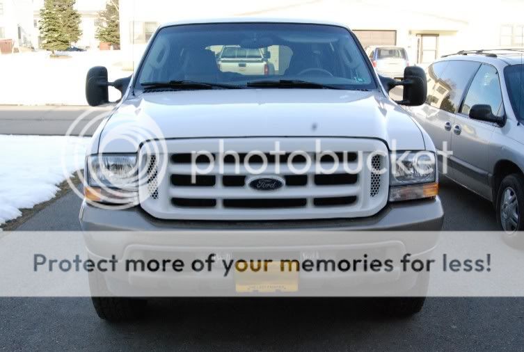 Super Duty Grille. The painted Superduty grille: