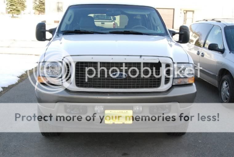 Super Duty Grille. The painted Superduty grille: