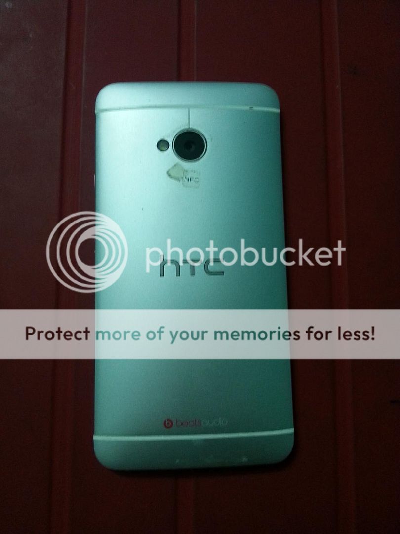 HTC one M7, phiên bản 2sim,camera ám tím. zin ốc. ngoại hình 95% - 1