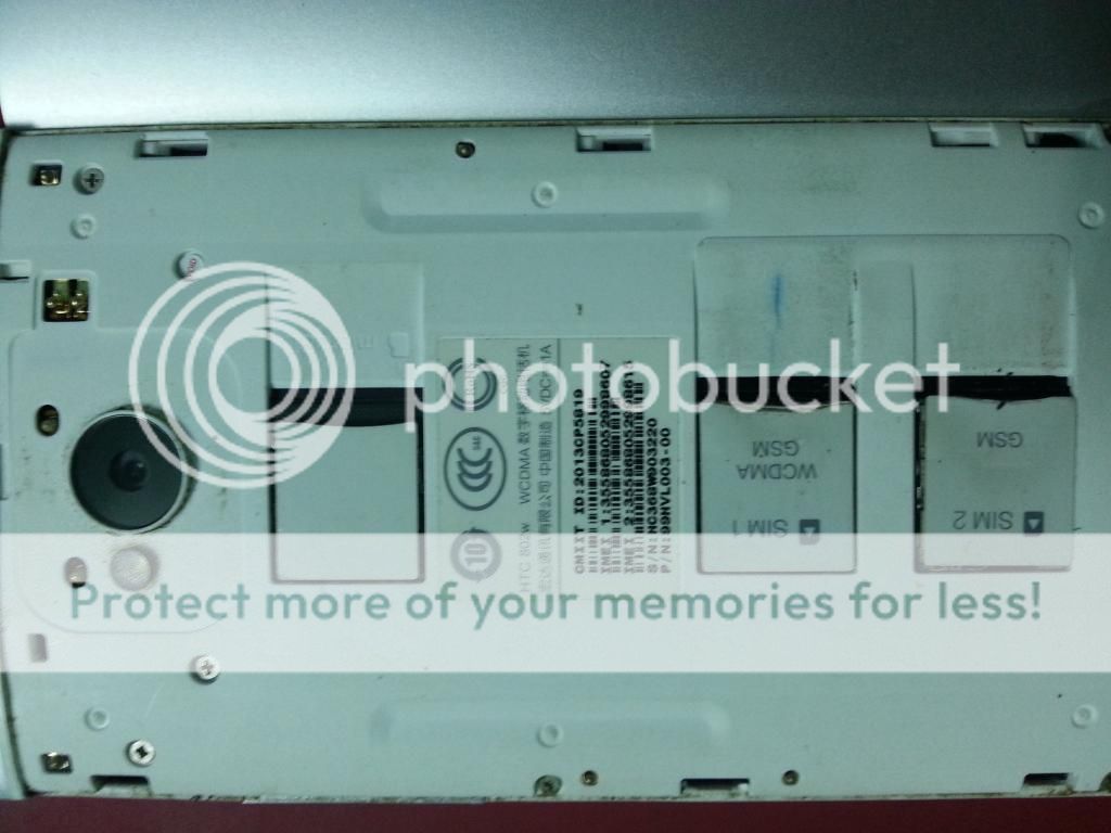 HTC one M7, phiên bản 2sim,camera ám tím. zin ốc. ngoại hình 95% - 4