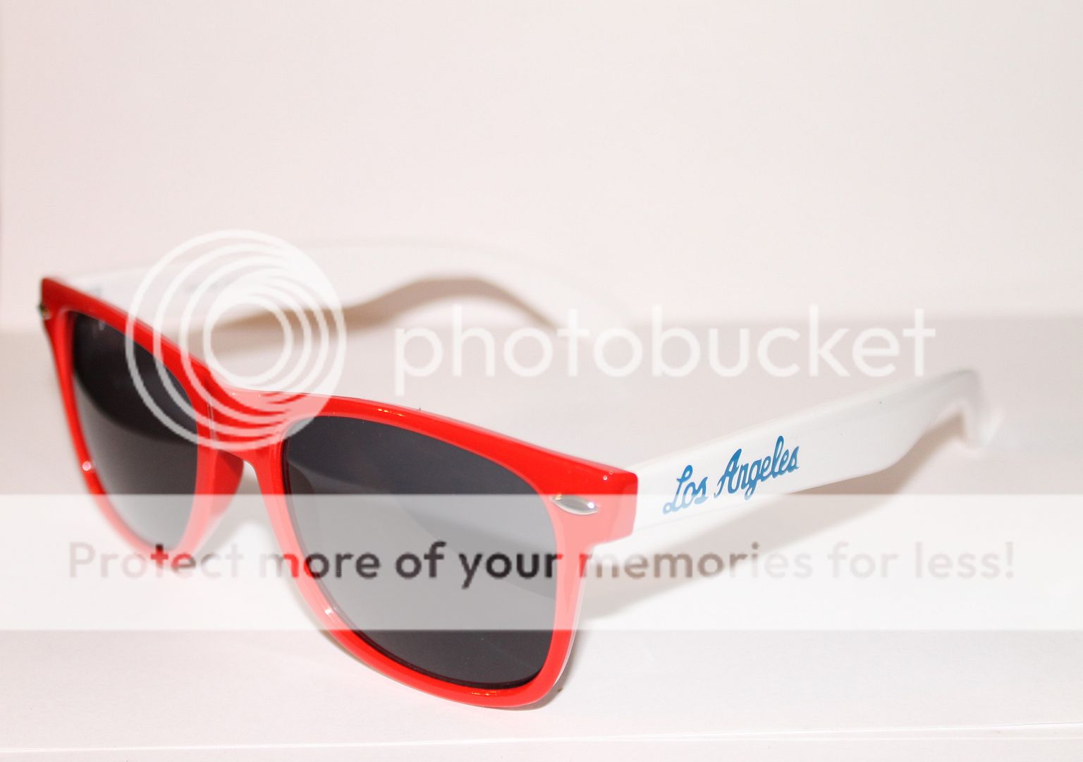 Los Angeles Clippers Wayfarer Sunglasses Red white Blue Retro Men's